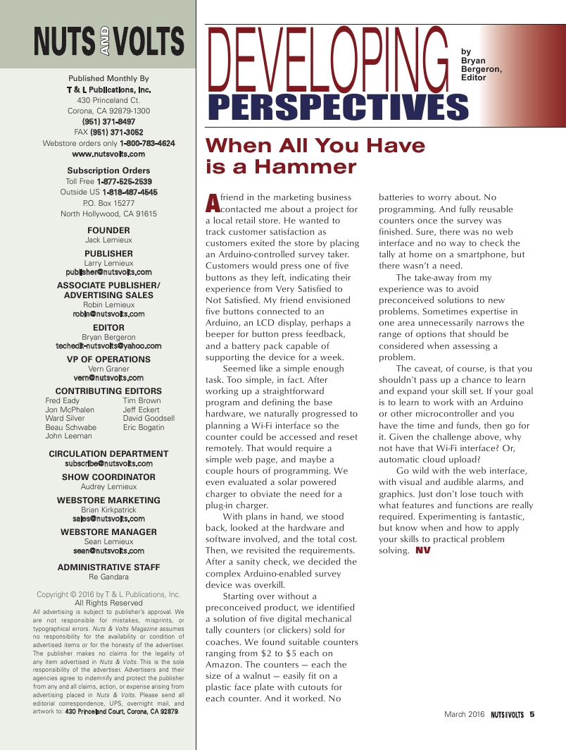 Nuts and Volts 2016-03